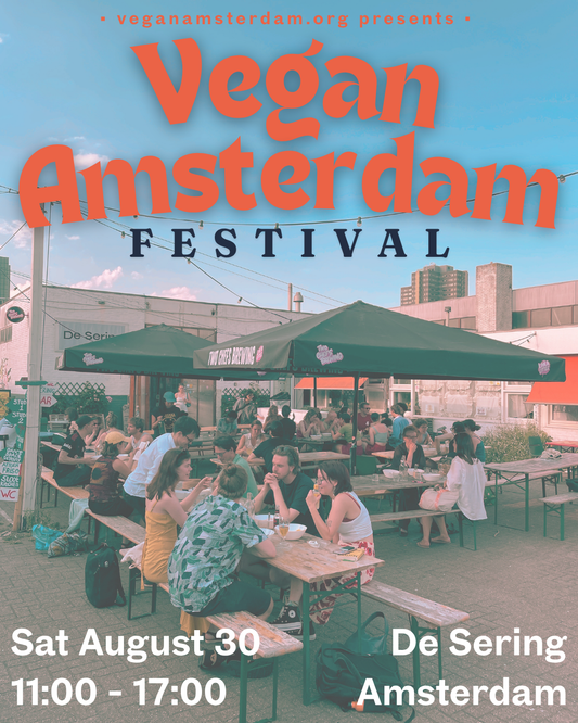 Vegan Amsterdam - 30 augustus - vegan festival Amsterdam