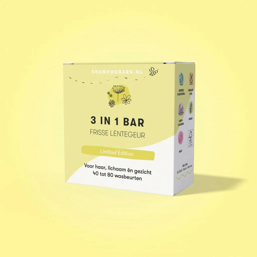 3 in 1 bar - gezicht, huid & haar