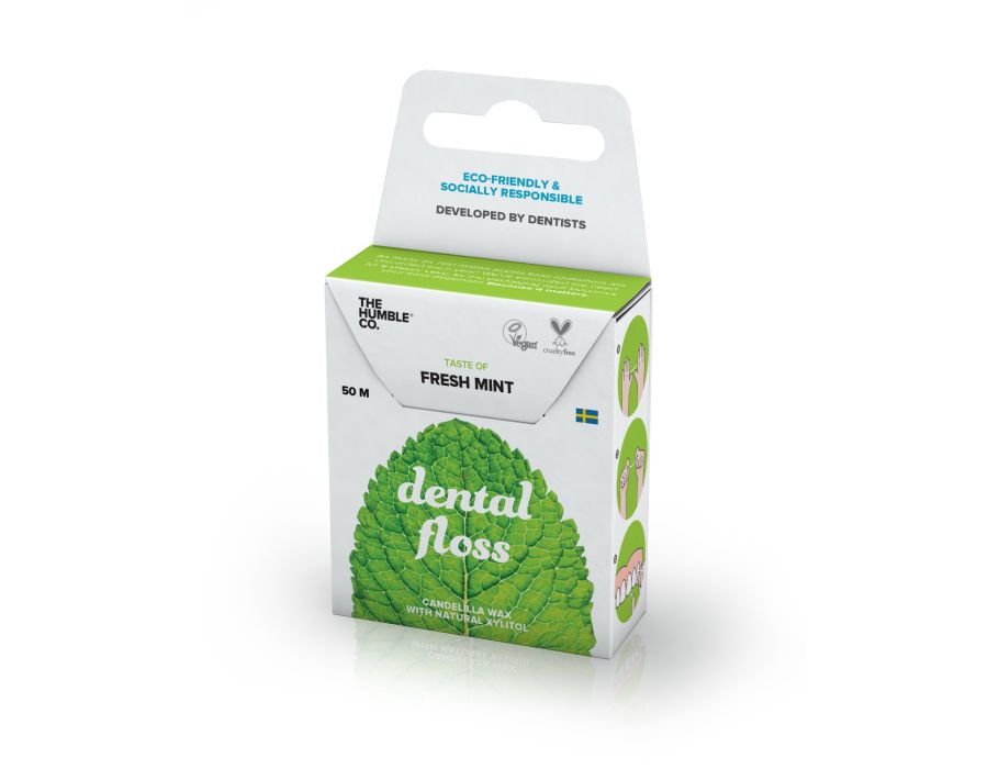 Floss in plasticvrije verpakking