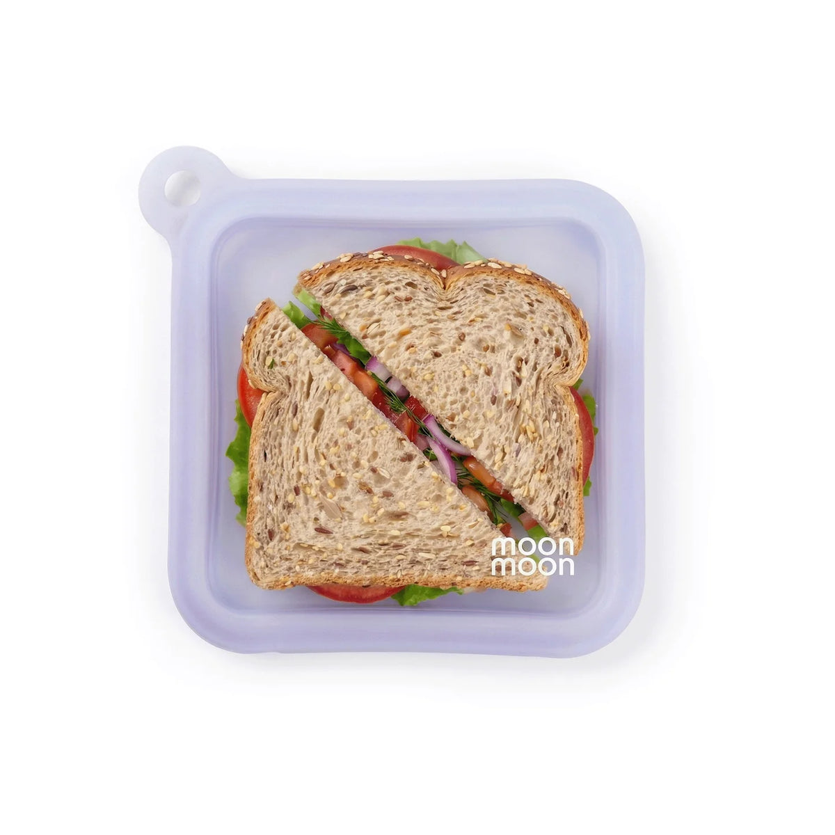Herbruikbare siliconen sandwichzak
