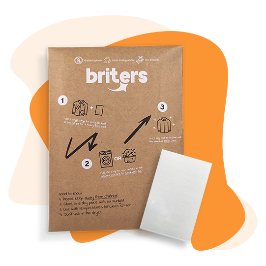 Milieuvriendelijke wasstrips van Briters